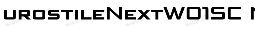 urostileNextW01SC Nr字体转换